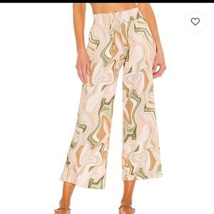 Beach Riot Hailey Pant In Marble